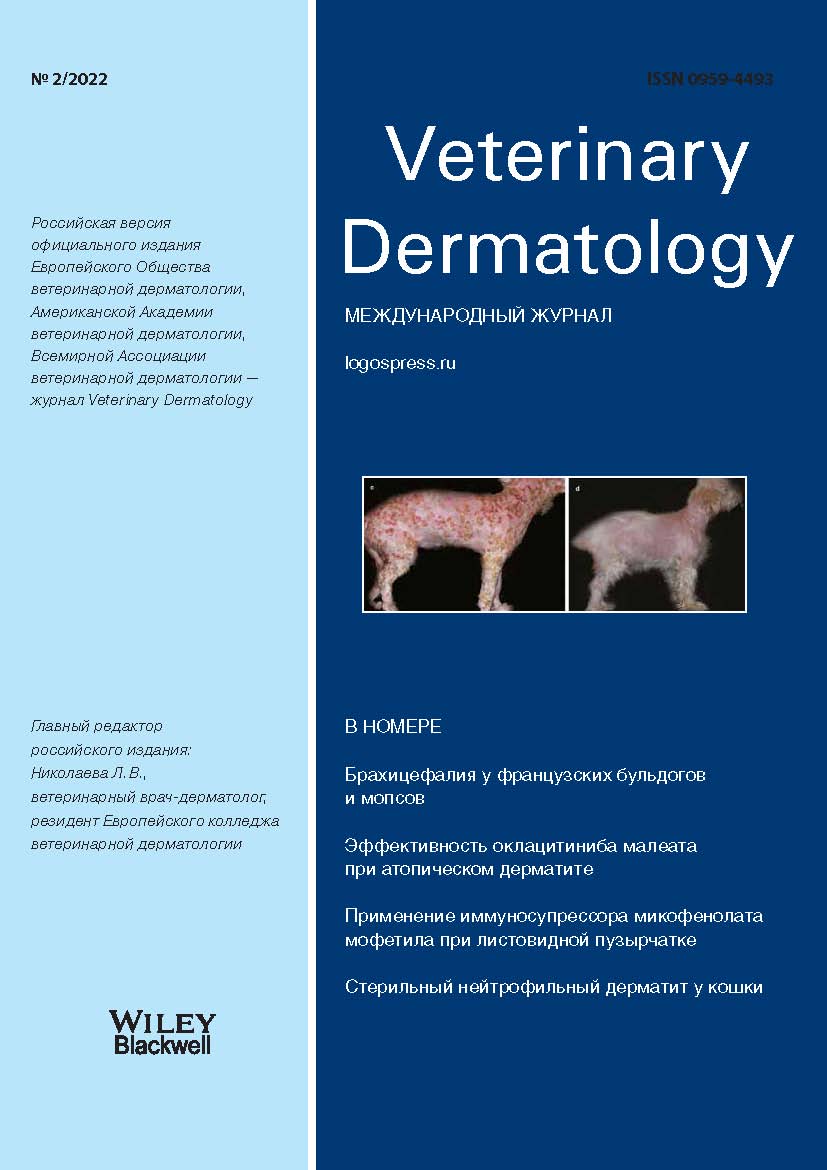 Veterinary Dermatology №2-2022